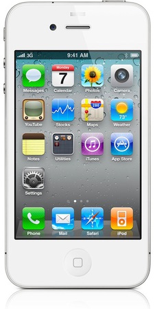 Смартфон APPLE iPhone 4 8GB White - Свободный