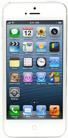 Смартфон Apple iPhone 5 32Gb White & Silver - Свободный