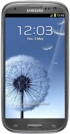 Смартфон Samsung Galaxy S3 GT-I9300 16Gb Titanium grey - Свободный